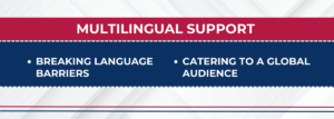 Multilingual support