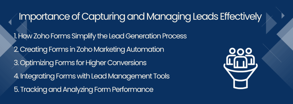 Optimizing Zoho Forms for Better Lead Capture and Conversions